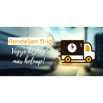 Rendeljen 11-ig és vegye kézhez akár holnap csomagját!