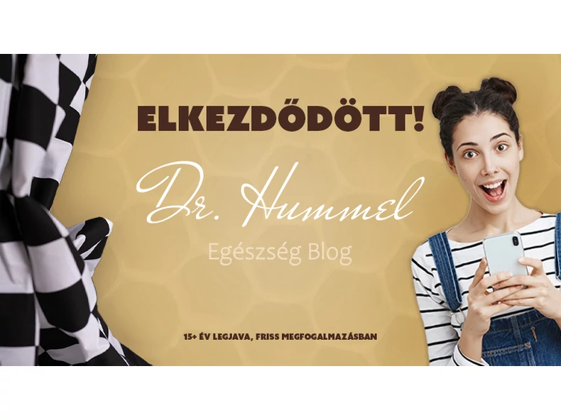 Elindult a Dr. Hummel Egészség Blog!